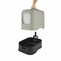Kattenbak Rotho My Pet CAPUCCINO Plastic - thumbnail
