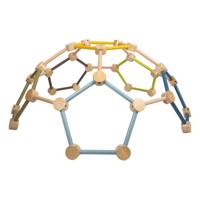 Small Foot - houten klimrek geodome adventure