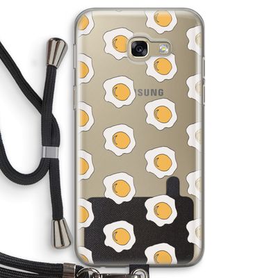 Bacon to my eggs #1: Samsung Galaxy A5 (2017) Transparant Hoesje met koord