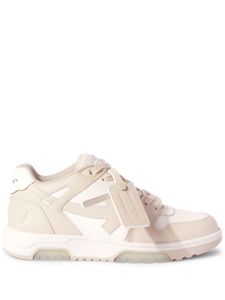 Off-White baskets Out Of Office en cuir - Blanc