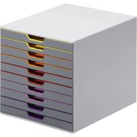 Durable VARICOLOR10 - 7610 761027 Ladebox Grijs DIN A4, DIN C4, Folio, Letter Aantal lades: 10