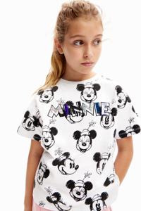 T-shirt Minnie Mouse omkeerbare pailletten - WHITE - 13/14