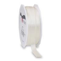 Cadeaulint Satijn - 1 cm x 25 meter - beige - cadeaus inpakken - sierlint