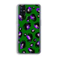 Green Cheetah: OnePlus Nord N10 5G Transparant Hoesje - thumbnail