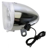 Messingschlager Koplamp halogeen dynamo zilver