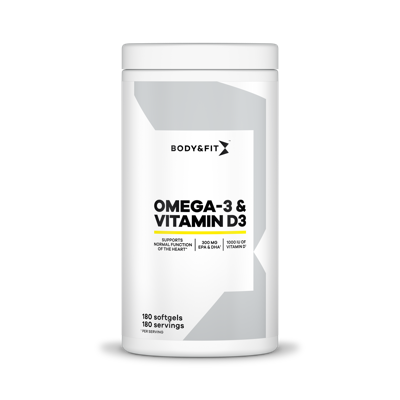Omega-3 + Vitamine D3 | Body & Fit | 180g