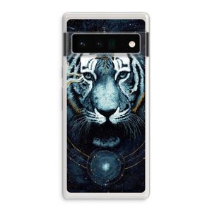 Darkness Tiger: Google Pixel 6 Pro Transparant Hoesje