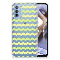 Motorola Moto G31 | G41 | TPU bumper | Waves Yellow