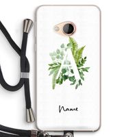 Green Brush: HTC U Play Transparant Hoesje met koord Green Brush: HTC U Play Transparant Hoesje met koord