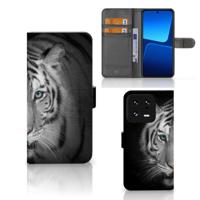 Xiaomi 13 Pro | Telefoonhoesje | Met pasjeshouder | Tijger