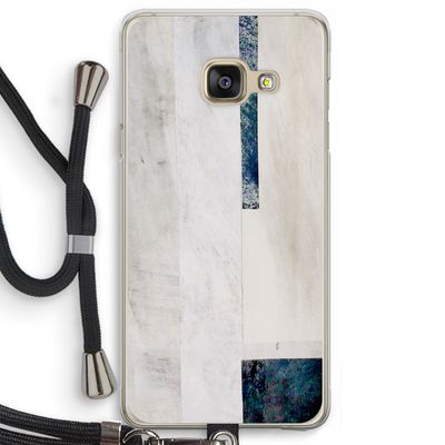 Meet you there: Samsung Galaxy A3 (2016) Transparant Hoesje met koord