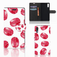 Sony Xperia XZ | Sony Xperia XZs | Book Cover | Pink Macarons
