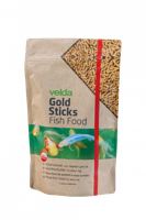 Velda Gold Sticks 1000 ml - 100% Plantaardige Vijvervisvoer Sticks voor Gezonde Vissen & Helder Water