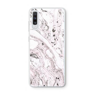 Mengelmoes: Samsung Galaxy A70 Transparant Hoesje