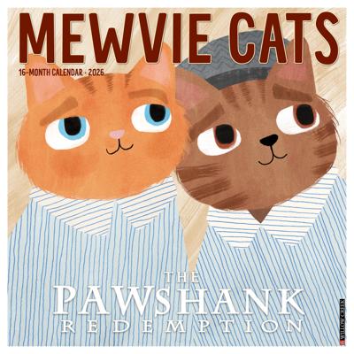 Mewvie Katten Kalender 2026