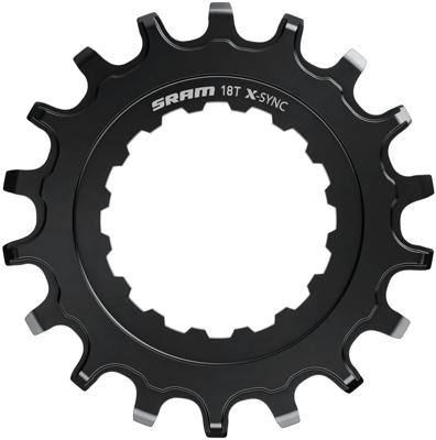 Sram motortandwiel sprocket f.bosch 18t.,steel,black