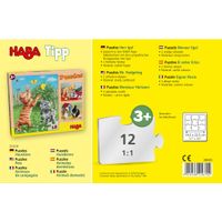 HABA 306165 puzzel Legpuzzel 12 stuk(s) Dieren - thumbnail