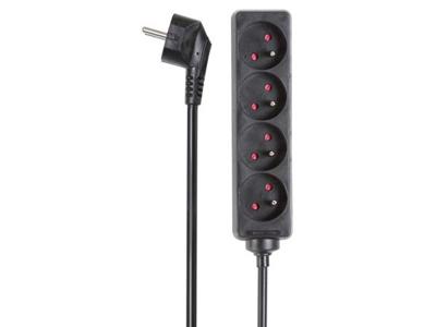 4-voudige stekkerdoos 5 m kabel - Velleman