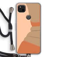 Bikini: Pixel 4a Transparant Hoesje met koord