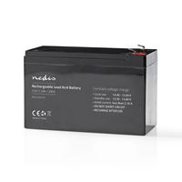 Nedis BALA720012V UPS-accu Sealed Lead Acid (VRLA) 12 V 7200 Ah - thumbnail