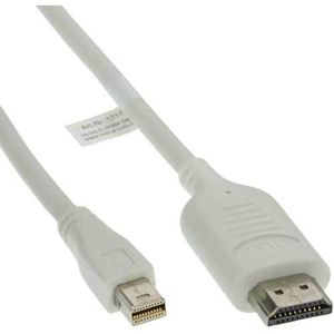 InLine 17173I video kabel adapter 3,05 m mini DisplayPort HDMI Wit