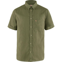 Fjallraven Övik Travel SS Shirt Heren Green M