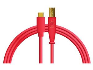 Chroma Cables USB-B To USB-C 1.5m Red