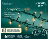 Lumineo Compact ricelights 750LED 16m Warm wit/ klassiek warm