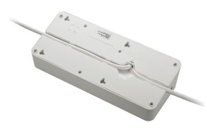 APC Stekkerdoos met overspanningsbeveiliging 6x (+USB) stekkerdoos voor 6 stekkers, 2x USB, PM6U-GR