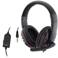 Bedrade hoofdtelefoon 3 5 mm gaming muziek microfoon voor PS4 Play Station 4 Game PC chat