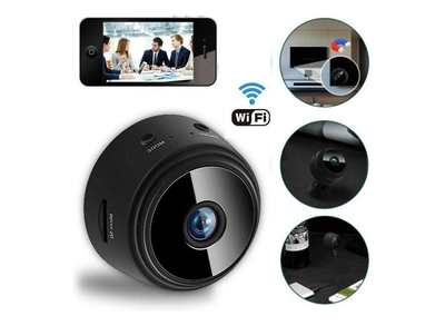 Fedec Mini bewakingscamera - Full HD 1080P - Zwart