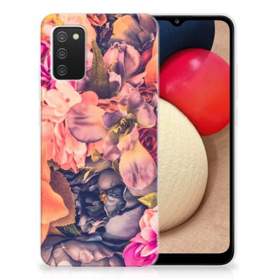 Samsung Galaxy A02s | TPU Case | Bosje Bloemen