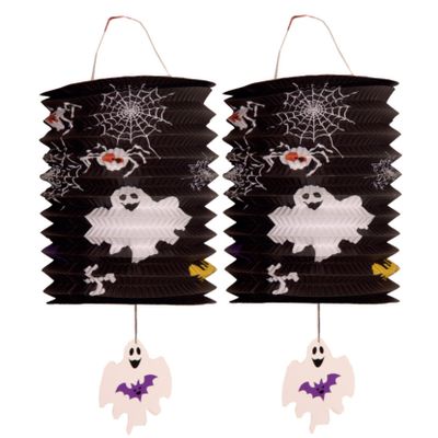 Set van 3x stuks treklampion 15 cm spook