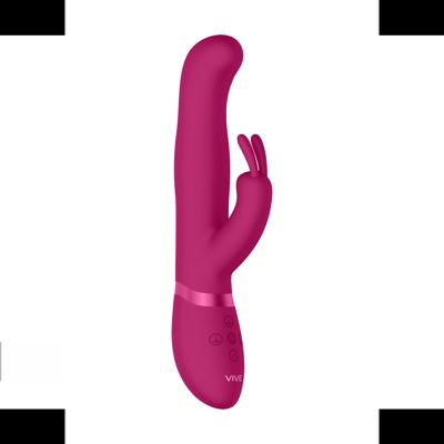 VIVE by Shots Izara - Draaiende Parels Konijnen Vibrator - Roze
