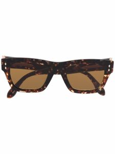 Isabel Marant Eyewear lunettes de soleil à monture carrée - Marron