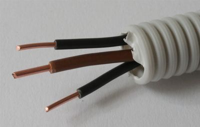 Flexibele buis 16mm met draad 3 x ZW 1,5mm rol 100 meter