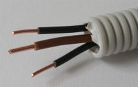 Flexibele buis 16mm met draad 3 x ZW 1,5mm rol 100 meter