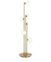 Vloerlamp Luva Brass