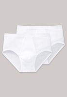 Schiesser - Original Doppelripp Sport-slip 2pack - wit - thumbnail