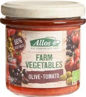 Allos Farm vegetables tomaat & olijf bio 135 Gram