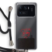 Not Your Baby: Xiaomi Mi 11 Ultra Transparant Hoesje met koord