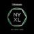 D&apos;Addario NYXLB105T Single NYXL Nickel Wound 100 Long Scale Tapered Enkele basgitaarsnaar, lange schaal