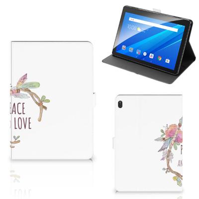 Lenovo Tab E10 Hippe Tablet Hoes Boho Text Lenovo Tab E10 Hippe Tablet Hoes Boho Text