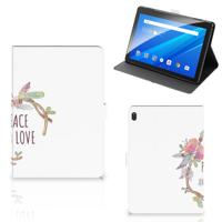 Lenovo Tab E10 Hippe Tablet Hoes Boho Text