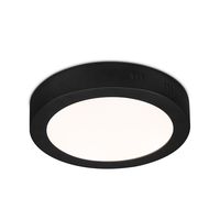 Light depot - LED plafondlamp Ska 22 rond - zwart - Outlet - thumbnail