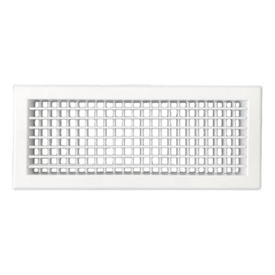 Wandrooster Vta-8110d (inbouw) Staal - 200x100mm - Met Dubbele Instelbare Schoepen