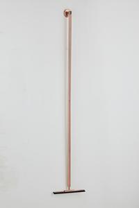 Saniclear Copper badkamer vloerwisser 125 cm geborsteld koper