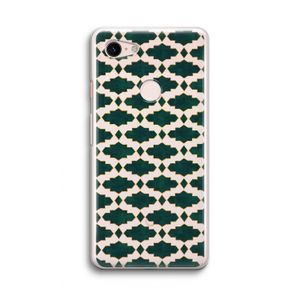 Moroccan tiles: Google Pixel 3 Transparant Hoesje