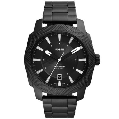 Fossil FS5971 Horloge Machine staal zwart 49 mm