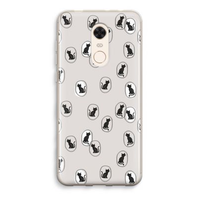 Miauw: Xiaomi Redmi 5 Transparant Hoesje